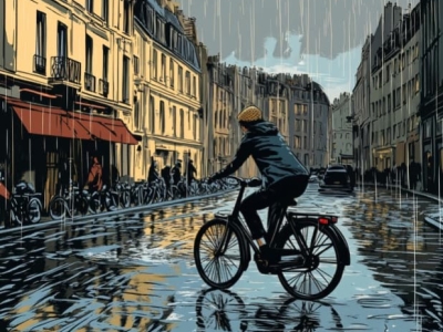 Pédaler sous la pluie : Mode d'emploi pour les Cyclistes Intrépides